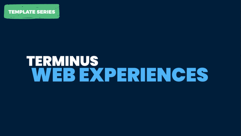 Frame from Animated Template Series For Terminus